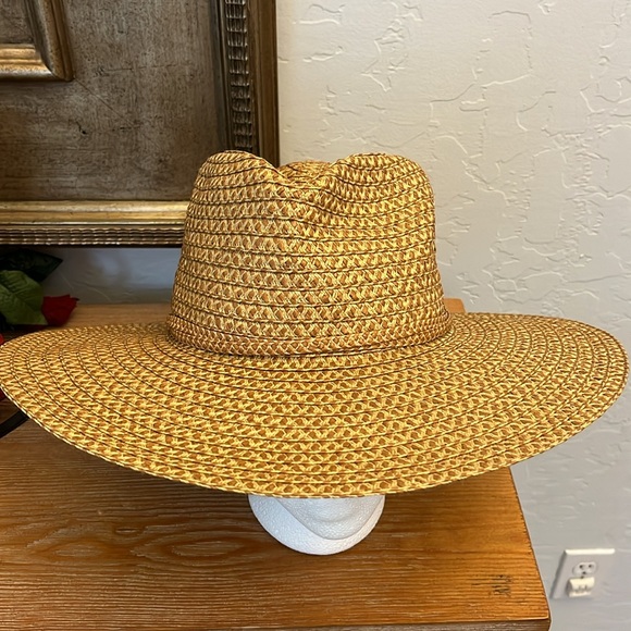 🆕 ERIC JAVITS SUNWAY STRAW SUN HAT - OS - Picture 2 of 10